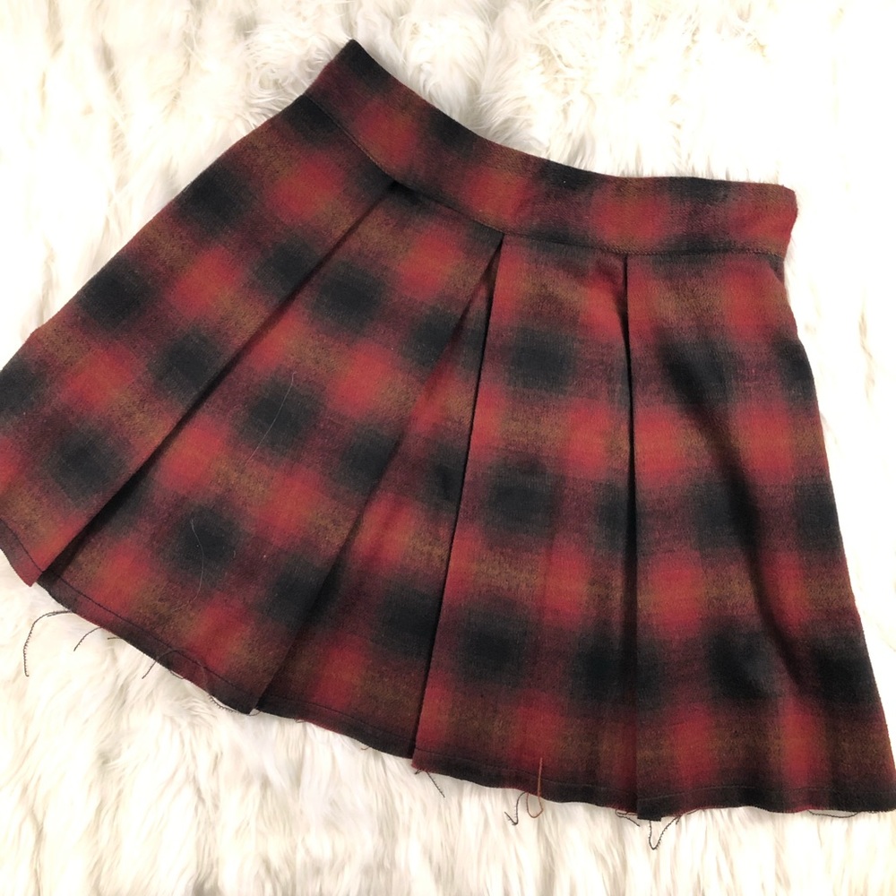 Free People Plaid skirt NWT